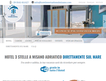 Tablet Screenshot of hotelinternationalmisano.com